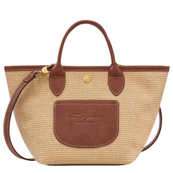 Longchamp - Le Pliage XS Basket Bag Brown Canvas